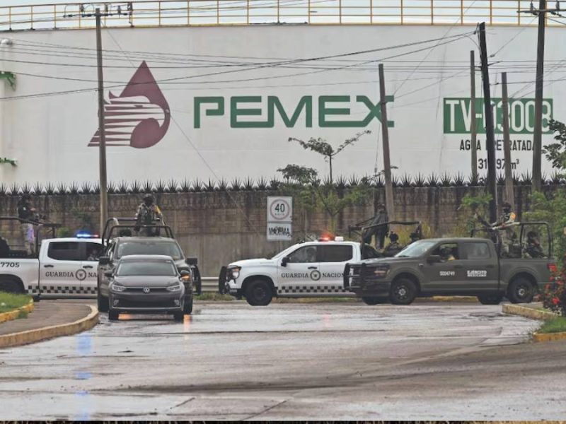 Reportan nuevo derrame en la refinería Olmeca en Dos Bocas, Tabasco