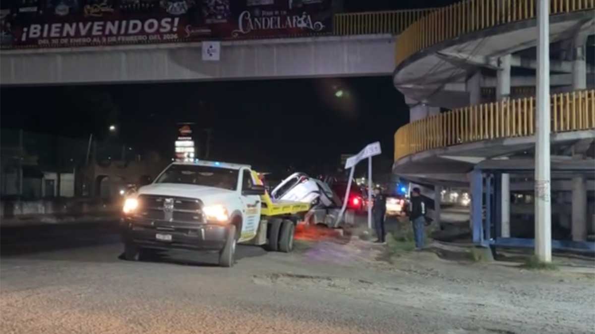 accidente en carretera en Salvatierra