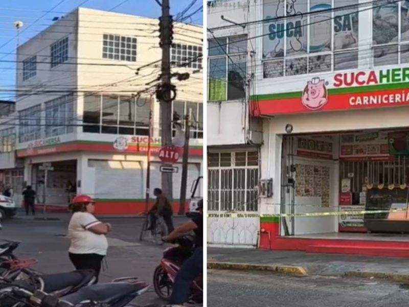 Balean a dos empleados tras asalto frustrado en carnicería de Valle de Santiago