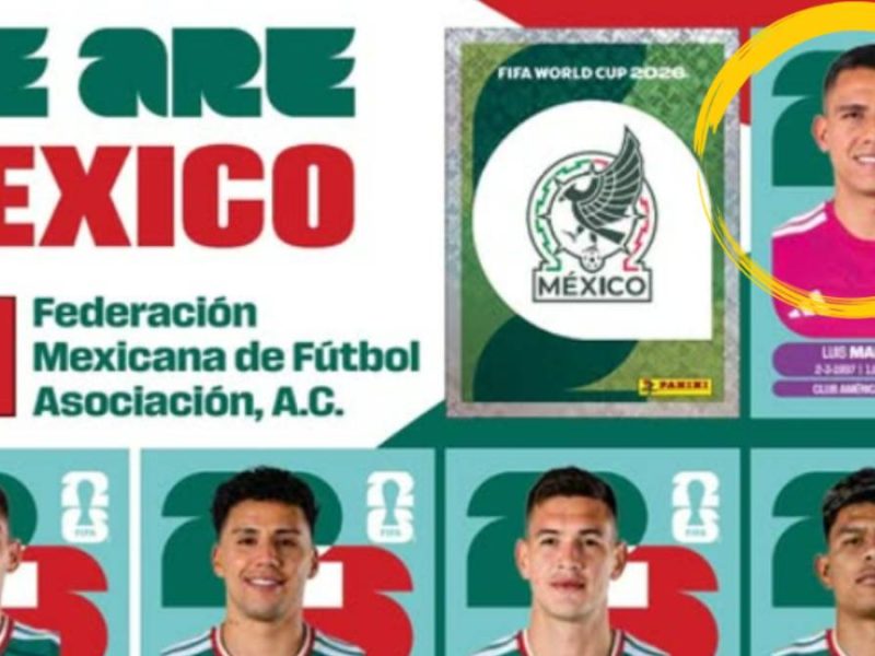 Con todo y lesionados, Panini da a conocer los ‘cromos’ de la Selección Mexicana para el Mundial 2026