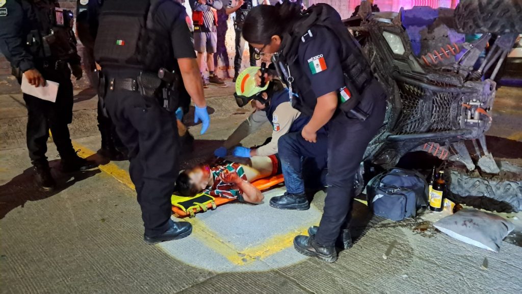 Accidente en Lomas del Mirador