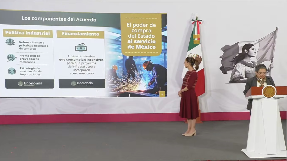 Acuerdo para industria siderúrgica