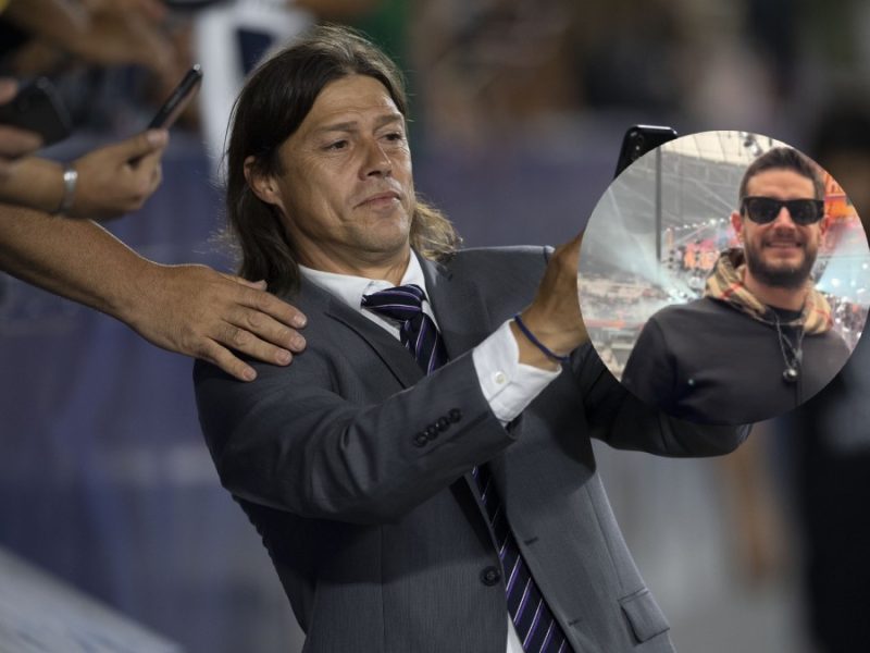 Matías Almeyda dice a Adrián Marcelo que “siempre veo tus programas, me gustan mucho”