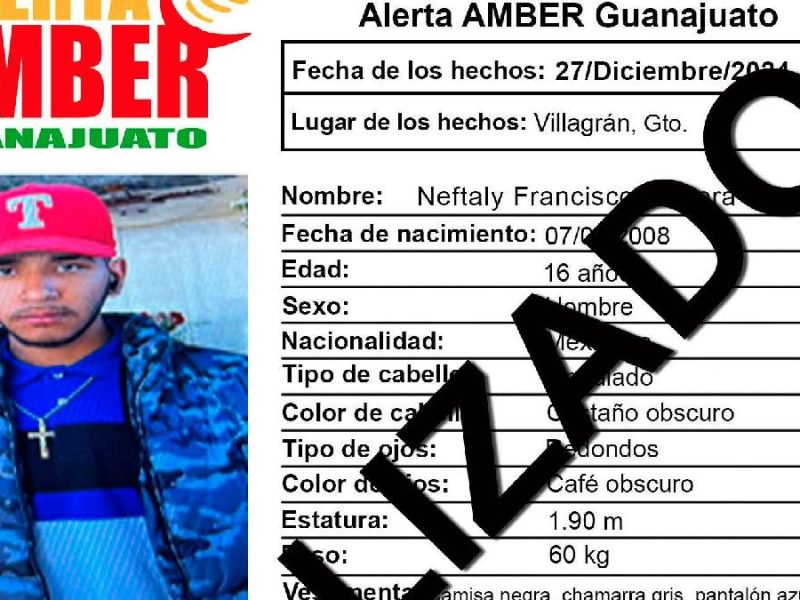 Localizan sin vida a menor de 16 años desaparecido desde diciembre en Villagrán