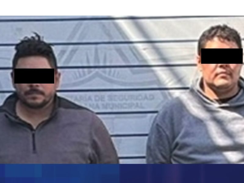 Capturan a Emanuel y Armando por asalto a mano armada en laboratorio clínico en Irapuato