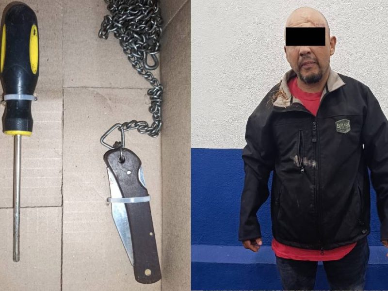 Detienen a hombre tras ataque a un policía en la carretera Panorámica