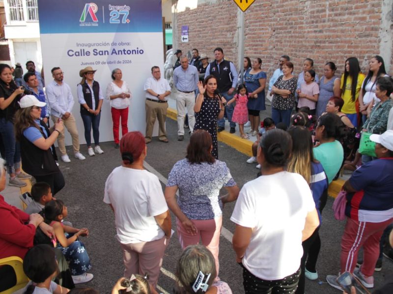 Gobierno de Irapuato fortalece lazos con vecinos de San Martín de Porres