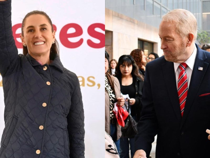 No puede tener una actitud injerencista, reprocha Sheinbaum a embajador de EU Ronald Johnson