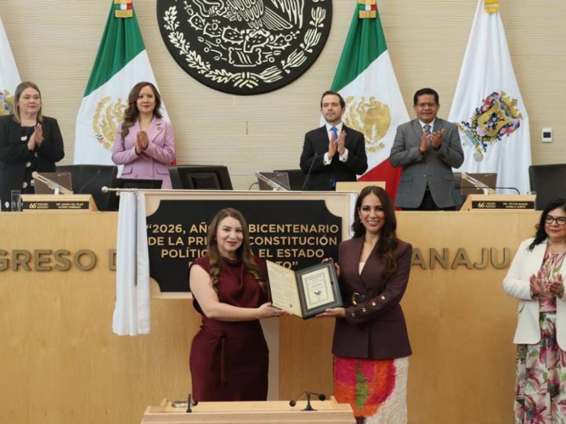 Guanajuato celebra 200 años de su primera Constitución Política con sesión solemne