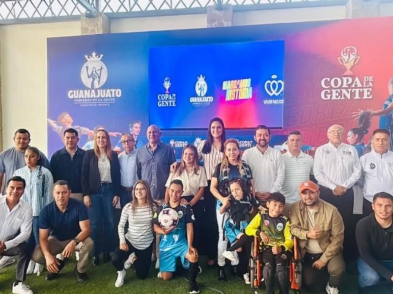 Presentan la Copa de La Gente 2026, que se desarrollará en Guanajuato
