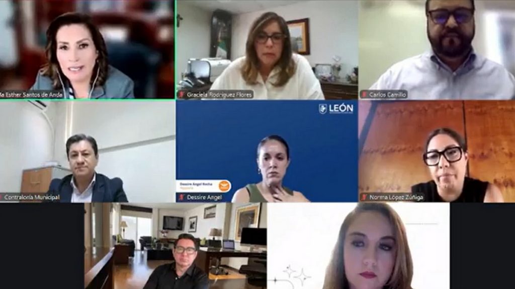 Sesión del Comité de Adquisiciones del Municipio de León