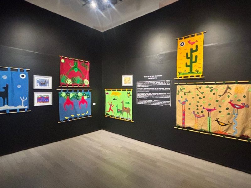 Pinceladas de hilo: David Correa y el laberinto textil de las “Molas” llega al MIQ