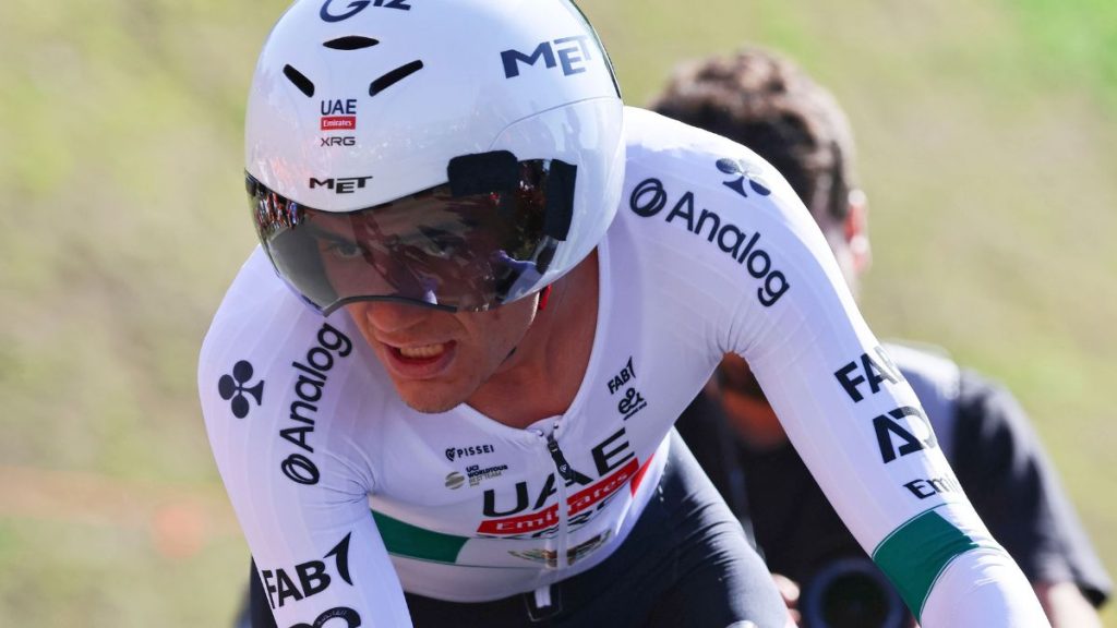 Isaac del Toro en Itzulia 2026. Foto: Mexsport.