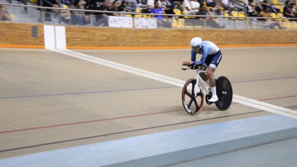 El guanajuatense Aldape en pleno debut en la Olimpiada Nacional 2026. Foto: CODE Guanajuato.