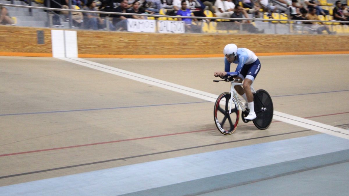 El guanajuatense Aldape en pleno debut en la Olimpiada Nacional 2026. Foto: CODE Guanajuato.