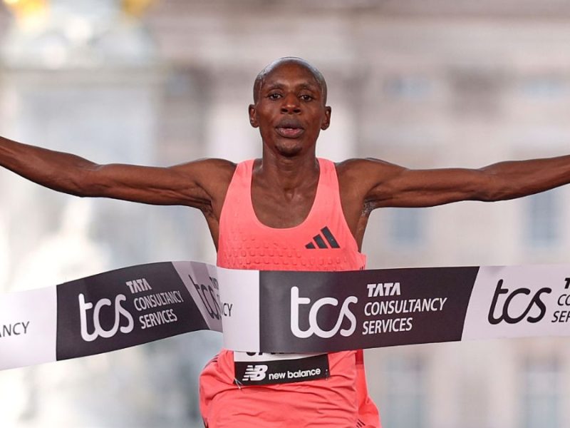 Sebastián Sawe, el primer humano en ganar un Maratón en menos de 2 horas