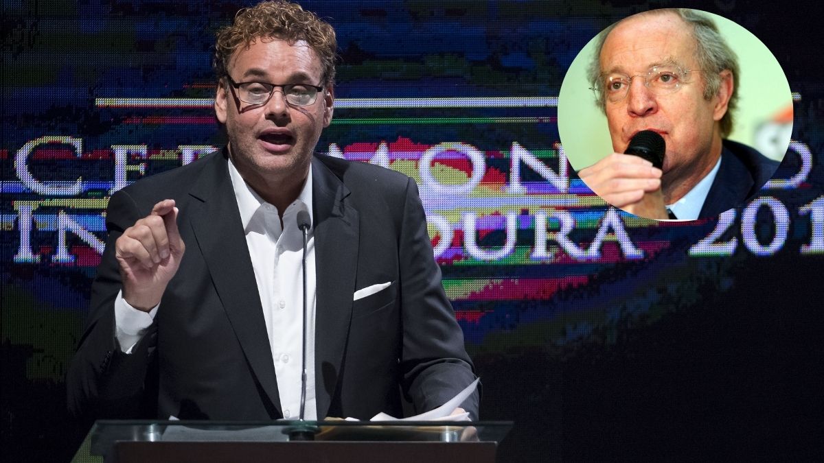 David Faitelson se disculpó con José Ramón Fernández. Foto: Mexsport/Especial.