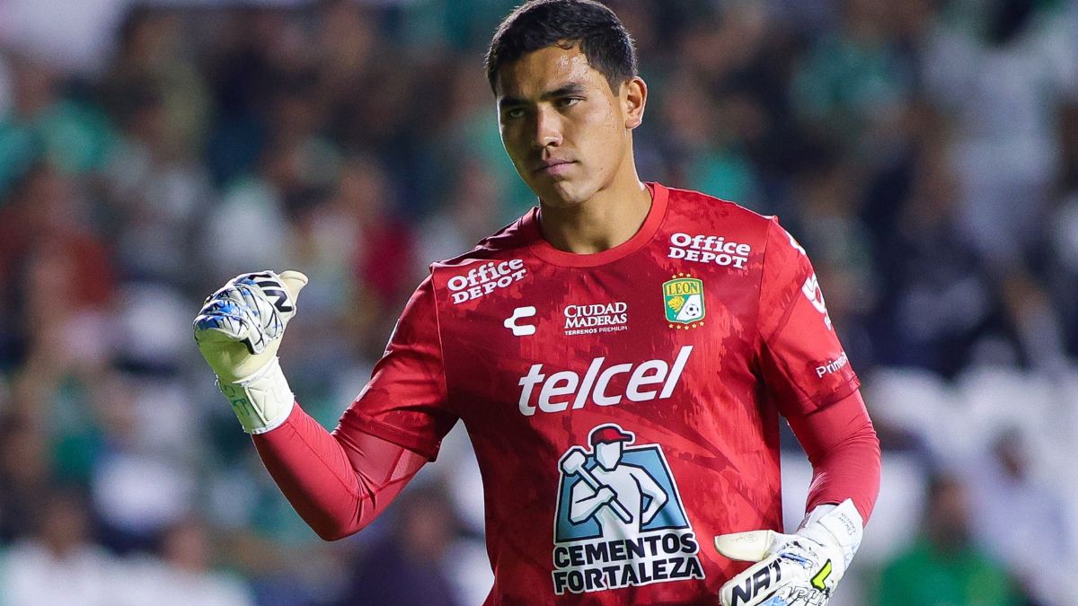 Óscar García en un partido con el Club León. Foto: Mexsport.