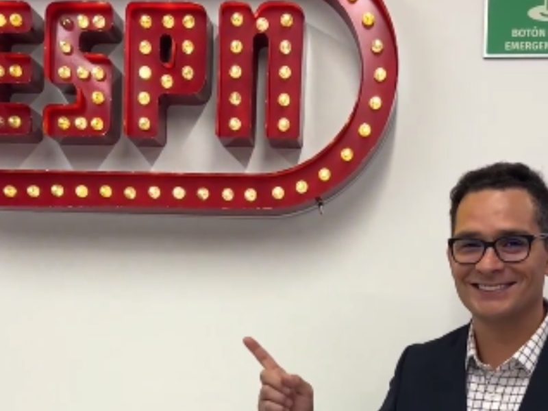 Gustavo Mendoza, excolaborador de Fox Sports MX, se suma a ESPN