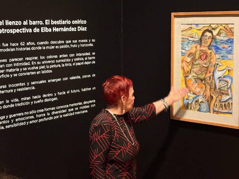 Charla con Elba Hernández: Un diálogo vivo entre el lienzo y el barro en el MIQ