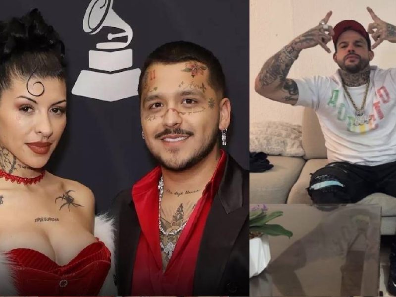 Emiliano Aguilar se va contra Nodal por video de ‘Un vals’ y señala falta de respeto a Cazzu