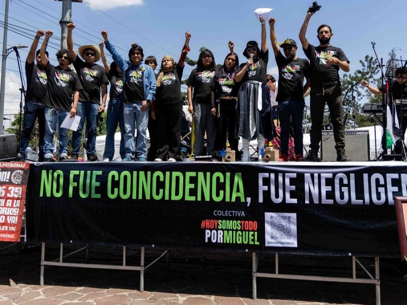 Justicia para Miguel Ángel Rojas: El grito de un ‘anticoncierto’ a un año del Axe Ceremonia