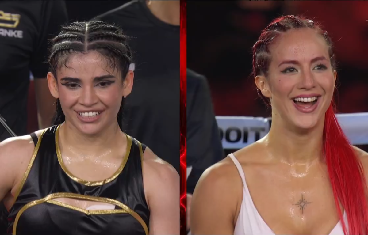 Flor Vigna venció a Alana Flores en Supernova Génesis. Netflix.