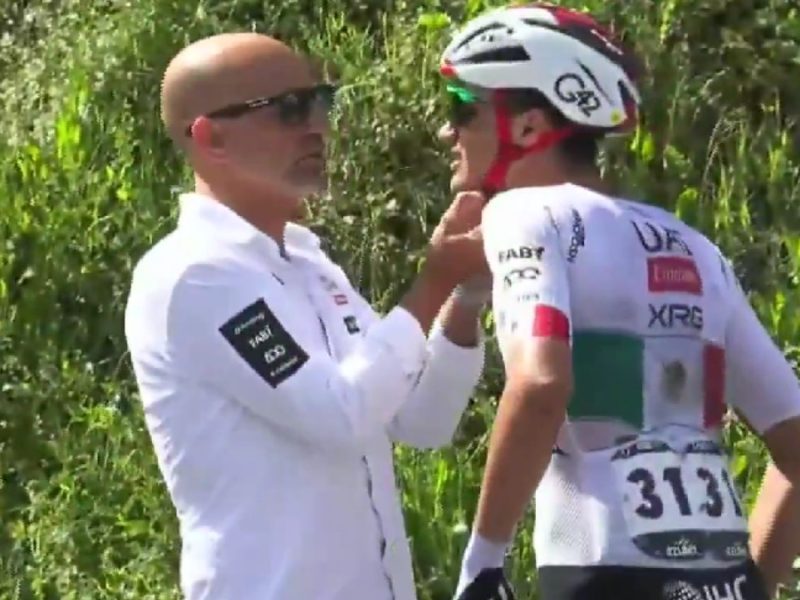 Isaac del Toro sufre caída y abandona Etapa 3 de Itzulia 2026