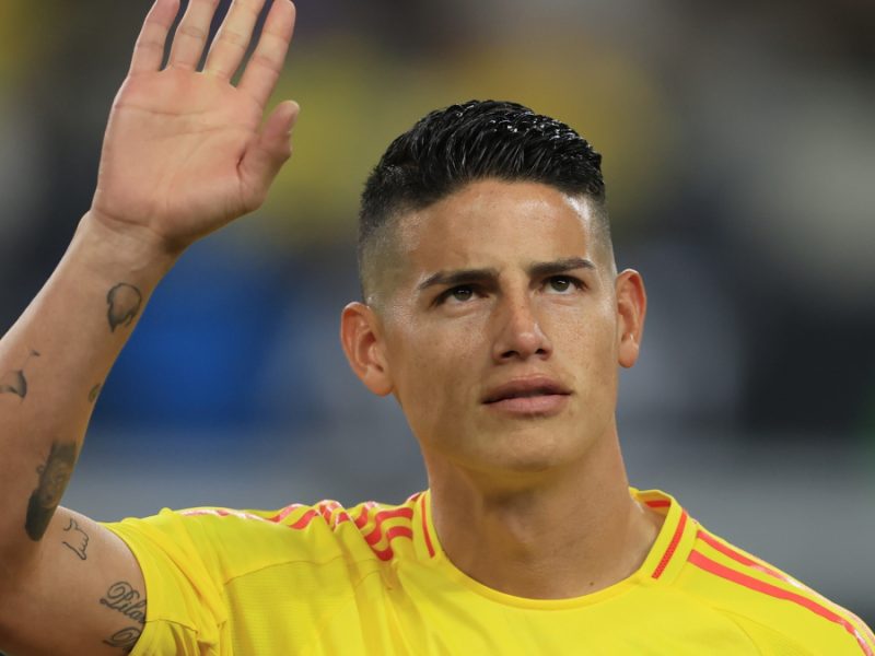 James Rodríguez presentó una deshidratación severa, por lo que hospitalizado