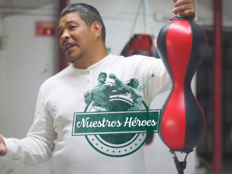 El ‘Elotero’ Zertuche forma a  promesas del boxeo en León