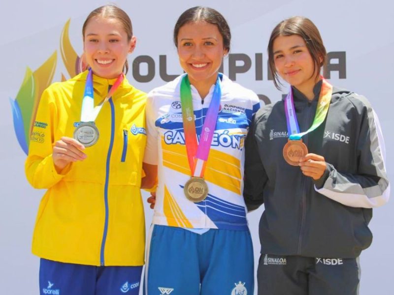 Guanajuato brilla en la Olimpiada Nacional: Joy Arumi conquista oro y plata en ciclismo