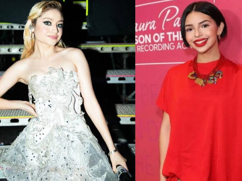 Karol Sevilla asegura que nunca criticó el cuerpo de Ángela Aguilar y que la admira como cantante