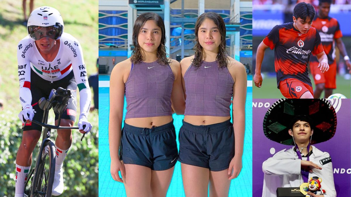 Los deportistas mexicanos tienen un gran futuro. Archivo.