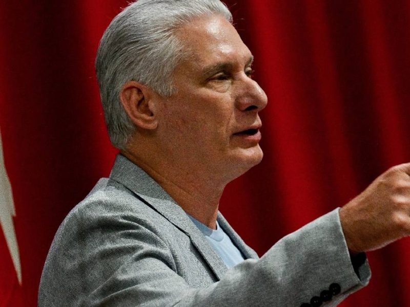 En entrevista con la NBC News, Miguel Díaz-Canel descarta renunciar a la presidencia de Cuba