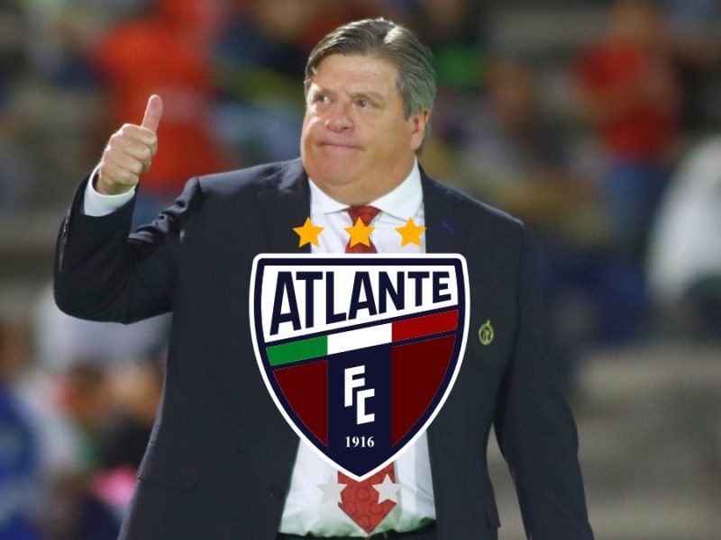 Miguel Herrera será el próximo entrenador del Atlante en su regreso a Liga MX