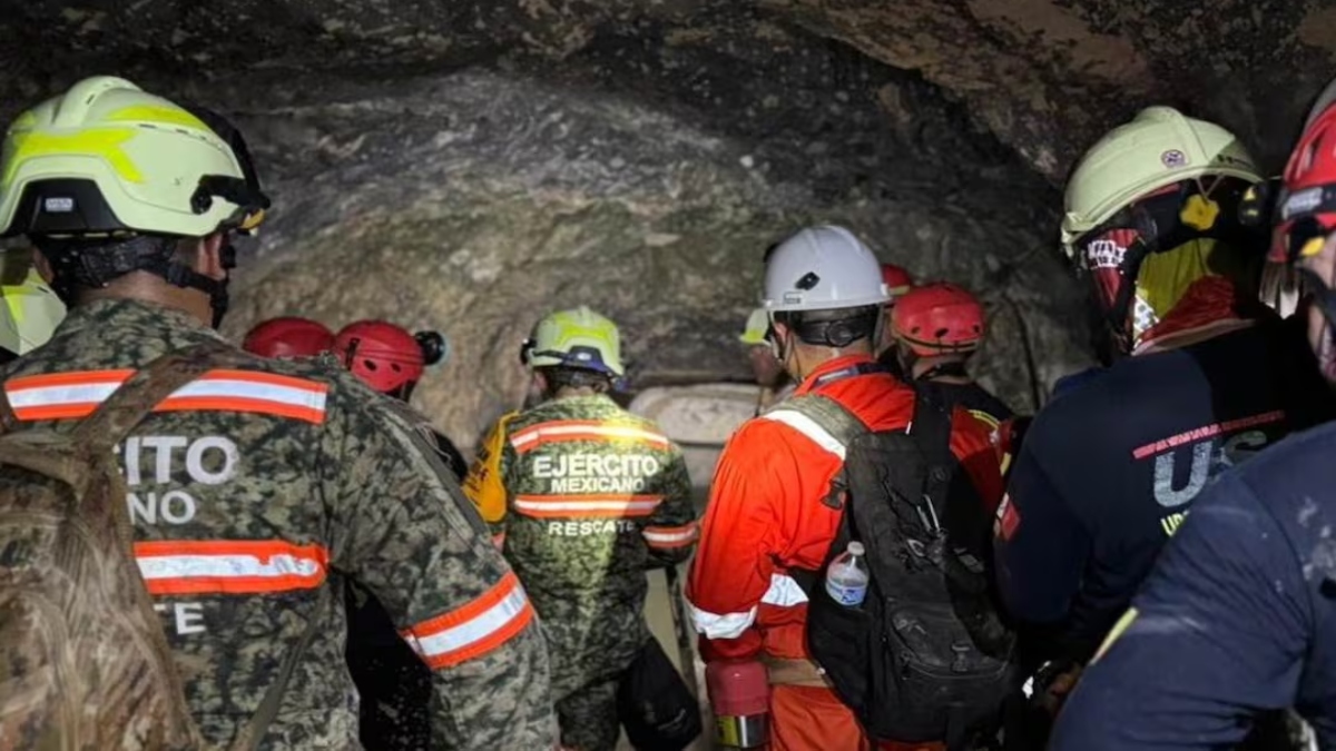 Mineros atrapados