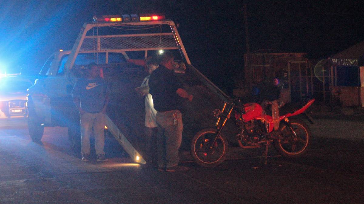 Muere motociclista en comunidad Las Masas