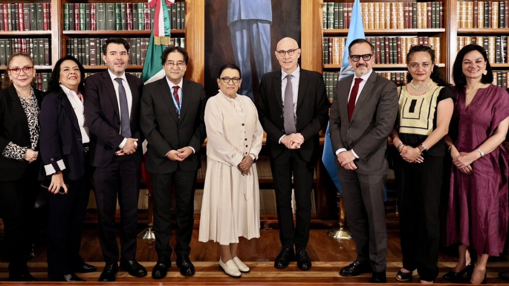 Alto comisionado de la ONU y Segob