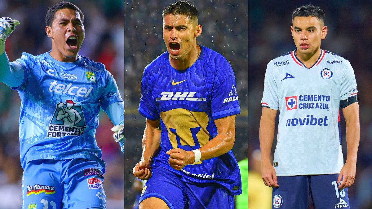 Óscar García, Guillermo Martínez y Carlos Rodríguez. MexSport.