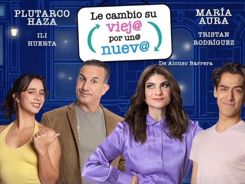 Plutarco Haza y María Aura llegan con obra de teatro a Irapuato