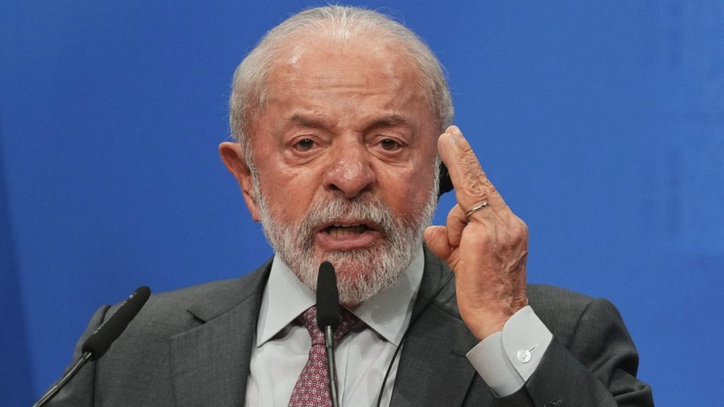 Presidente de Brasil Lula da Silva