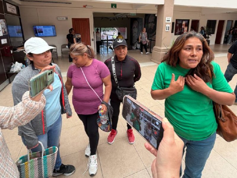 Protestan habitantes de San Juan de la Vega en Presidencia por falta de agua