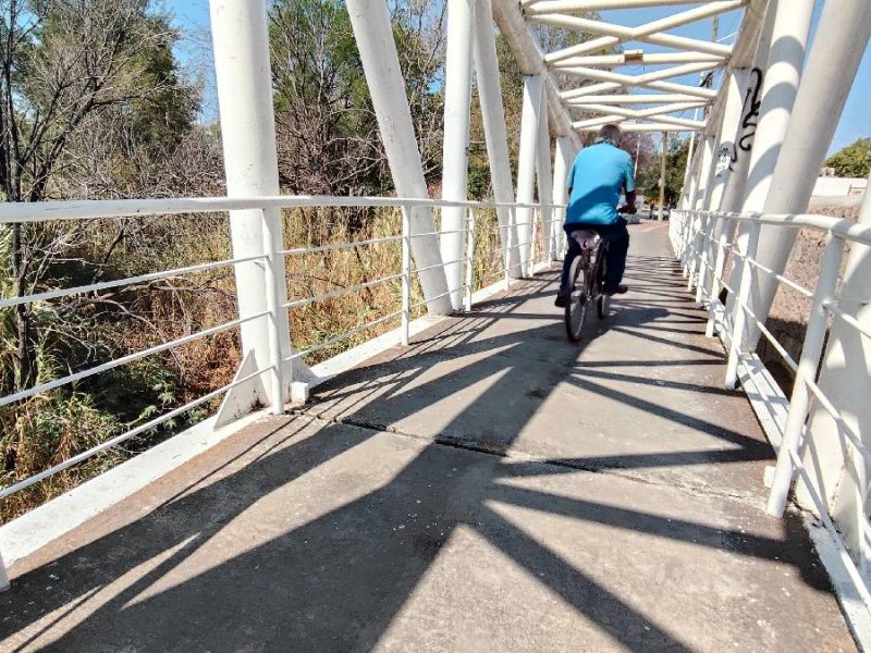 Descartan riesgo en puente de Camino Viejo en San Francisco del Rincón