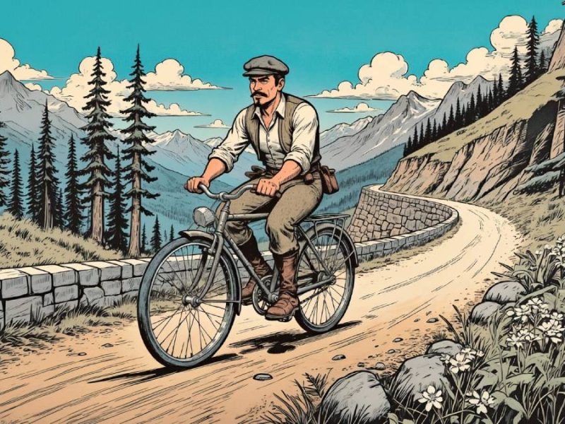La hazaña de Enrique Asaís: 58 km en bicicleta entre Guanajuato y León en 1897