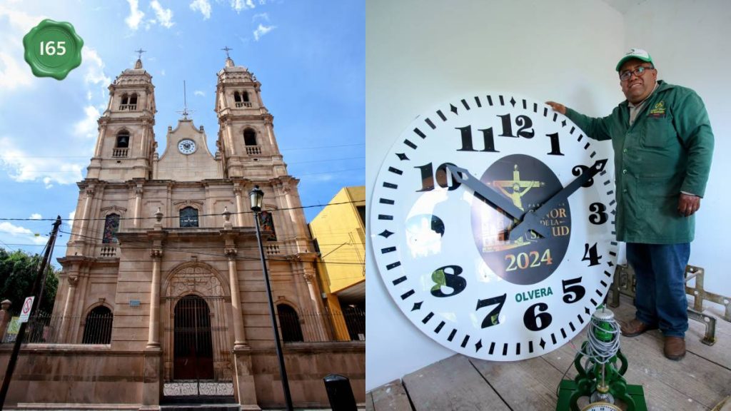 Reloj Parroquia del Señor de la Salud en Barrio Arriba