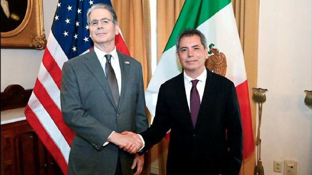 Reunión Édgar Amador Scott Bessent T-MEC