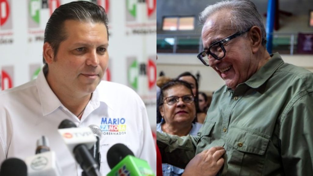 Rubén Rocha y Mario Zamora Gastélum