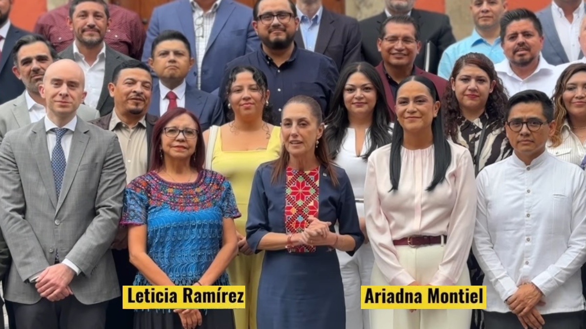 Sale Ariadna Montiel de Bienestar para dirigir a Morena