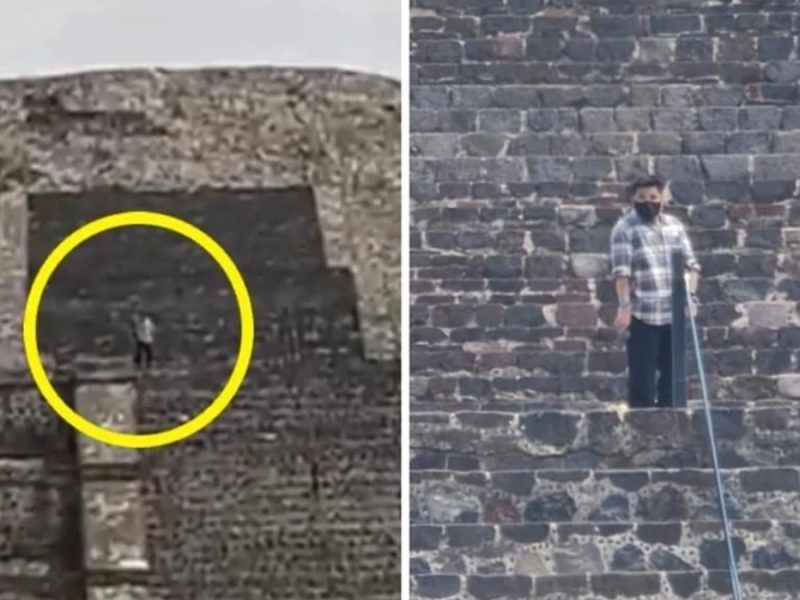 Dispara en pirámide de Teotihuacán, mata a turista canadiense y se suicida; hay 6 heridos