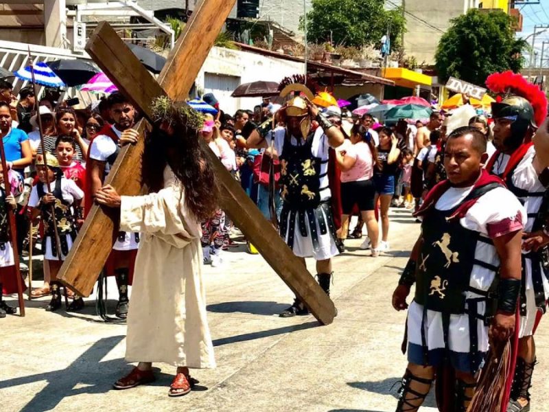 Preparan el tradicional Viacrucis del Calvario con un nuevo Cristo encabezando la procesión